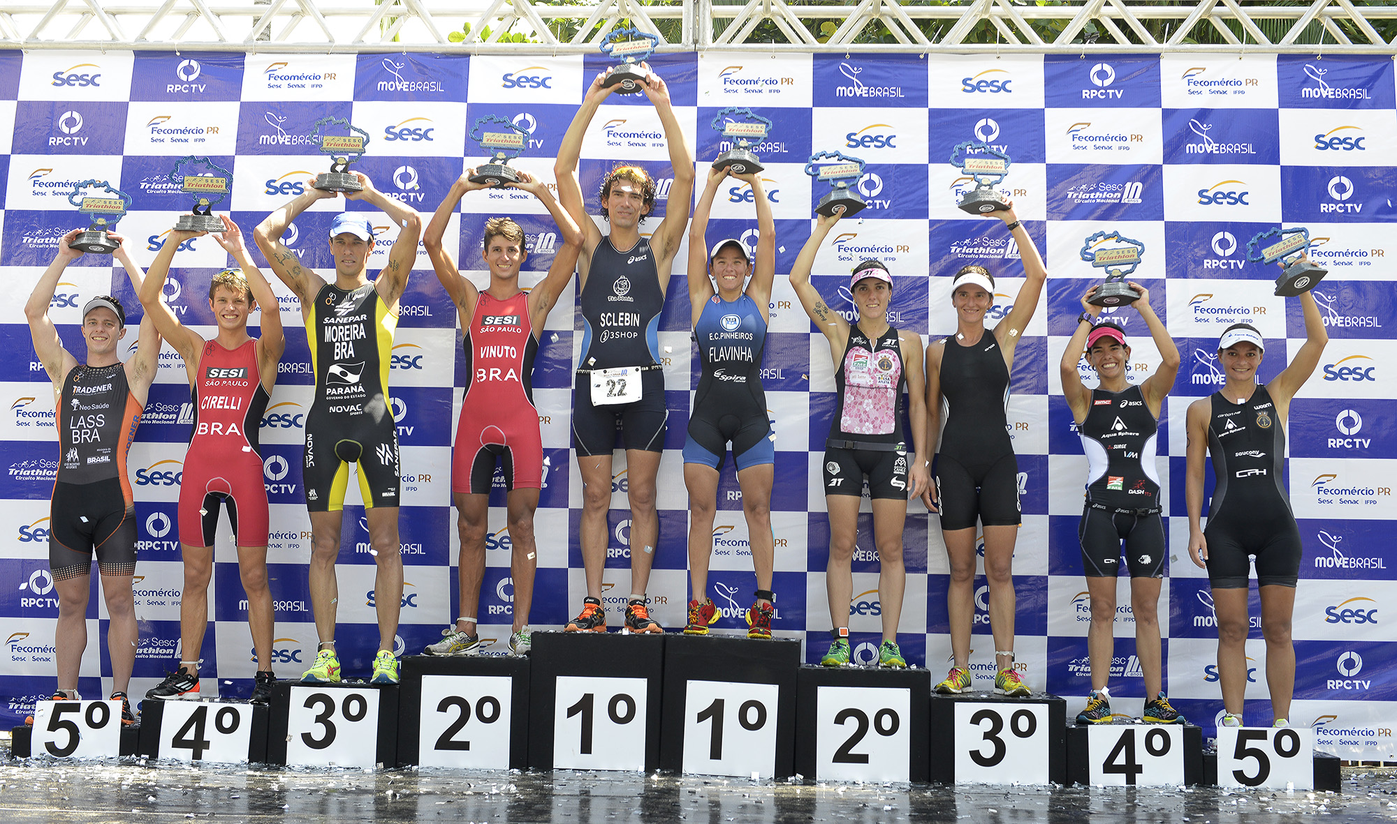 26ª prova em Caiobá abre o Circuito Nacional Sesc Triathlon, que