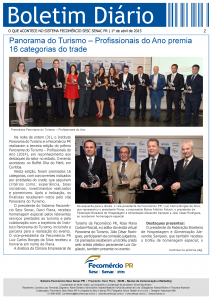 Boletim Diário | Fecomércio