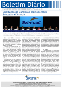 Boletim Diário | Fecomércio