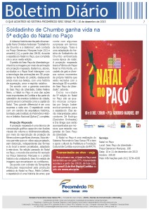 Boletim Diário | Fecomércio