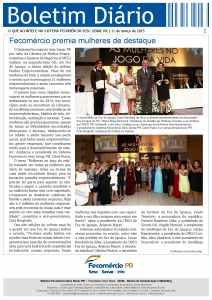 Boletim Diário | Fecomércio