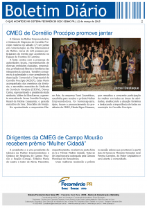 Boletim Diário | Fecomércio