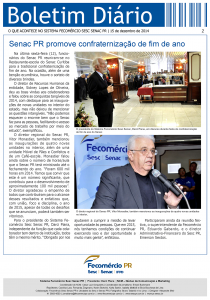 Boletim Diário | Fecomércio