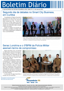 Boletim Diário | Fecomércio