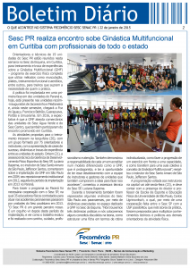 Boletim Diário | Fecomércio