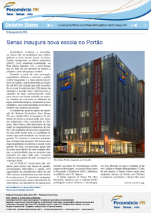 Boletim Diário | Fecomércio