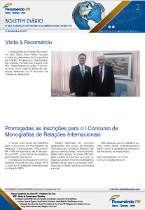 Boletim Diário | Fecomércio