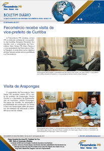 Boletim Diário | Fecomércio