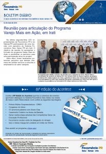 Boletim Diário | Fecomércio