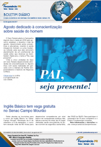 Boletim Diário | Fecomércio