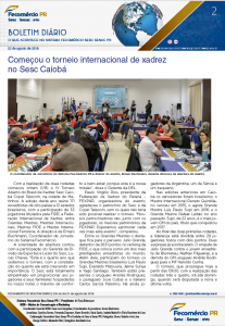 Boletim Diário | Fecomércio