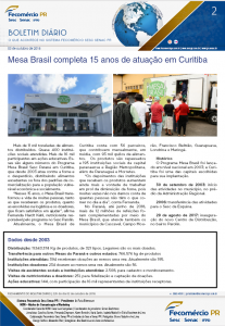 Boletim Diário | Fecomércio