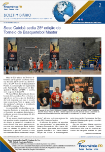 Boletim Diário | Fecomércio