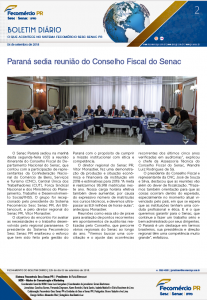 Boletim Diário | Fecomércio