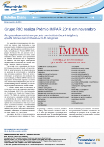 Boletim Diário | Fecomércio