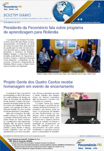 Boletim Diário | Fecomércio