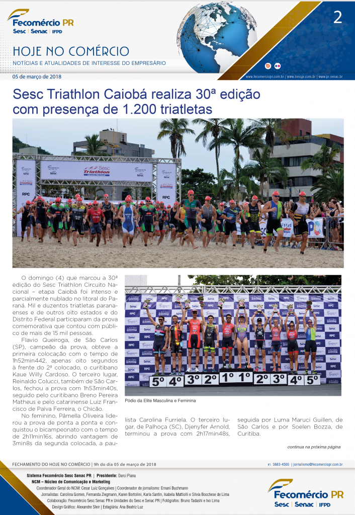 Boletim Diário | Fecomércio