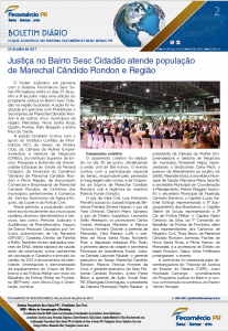 Boletim Diário | Fecomércio