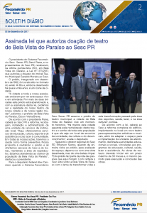 Boletim Diário | Fecomércio