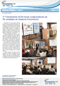 Boletim Diário | Fecomércio