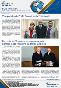 Boletim Diário | Fecomércio