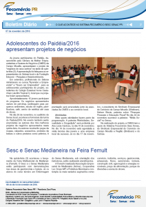 Boletim Diário | Fecomércio