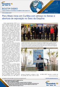 Boletim Diário | Fecomércio