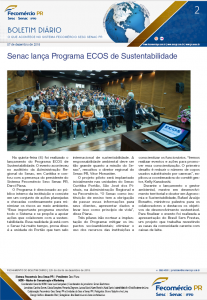 Boletim Diário | Fecomércio