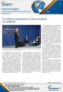 Boletim Diário | Fecomércio