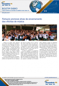 Boletim Diário | Fecomércio