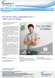 Boletim Diário | Fecomércio