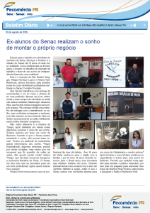 Boletim Diário | Fecomércio