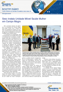 Boletim Diário | Fecomércio