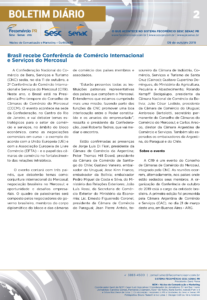 Boletim Diário | Fecomércio