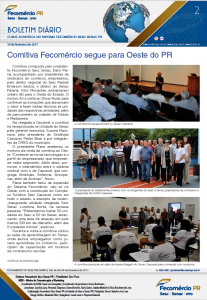 Boletim Diário | Fecomércio