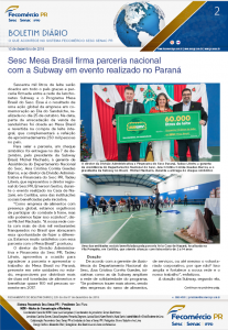 Boletim Diário | Fecomércio