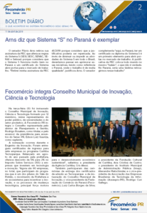 Boletim Diário | Fecomércio