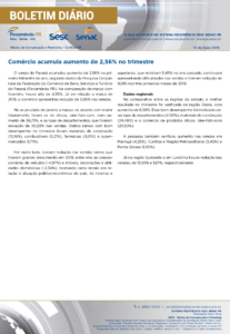 Boletim Diário | Fecomércio