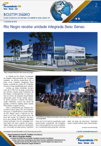 Boletim Diário | Fecomércio