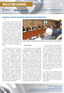 Boletim Diário | Fecomércio