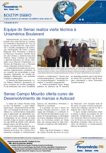 Boletim Diário | Fecomércio