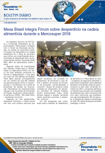 Boletim Diário | Fecomércio