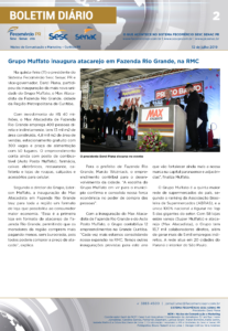 Boletim Diário | Fecomércio
