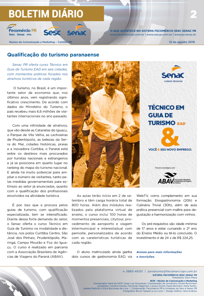 Boletim Diário | Fecomércio