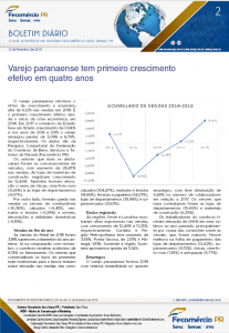 Boletim Diário | Fecomércio