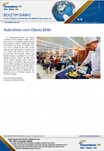 Boletim Diário | Fecomércio