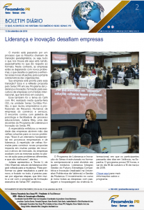 Boletim Diário | Fecomércio