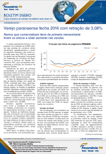Boletim Diário | Fecomércio