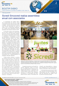 Boletim Diário | Fecomércio