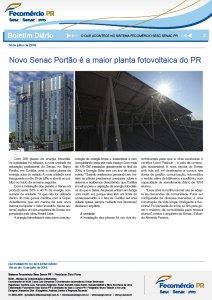 Boletim Diário | Fecomércio